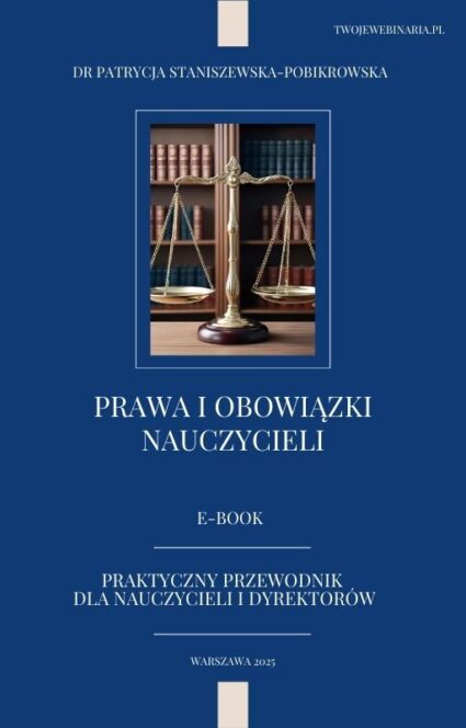 E-book "Prawa i obowiązki nauczyciela"